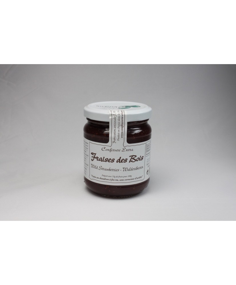 Confiture Fraises des bois 250g