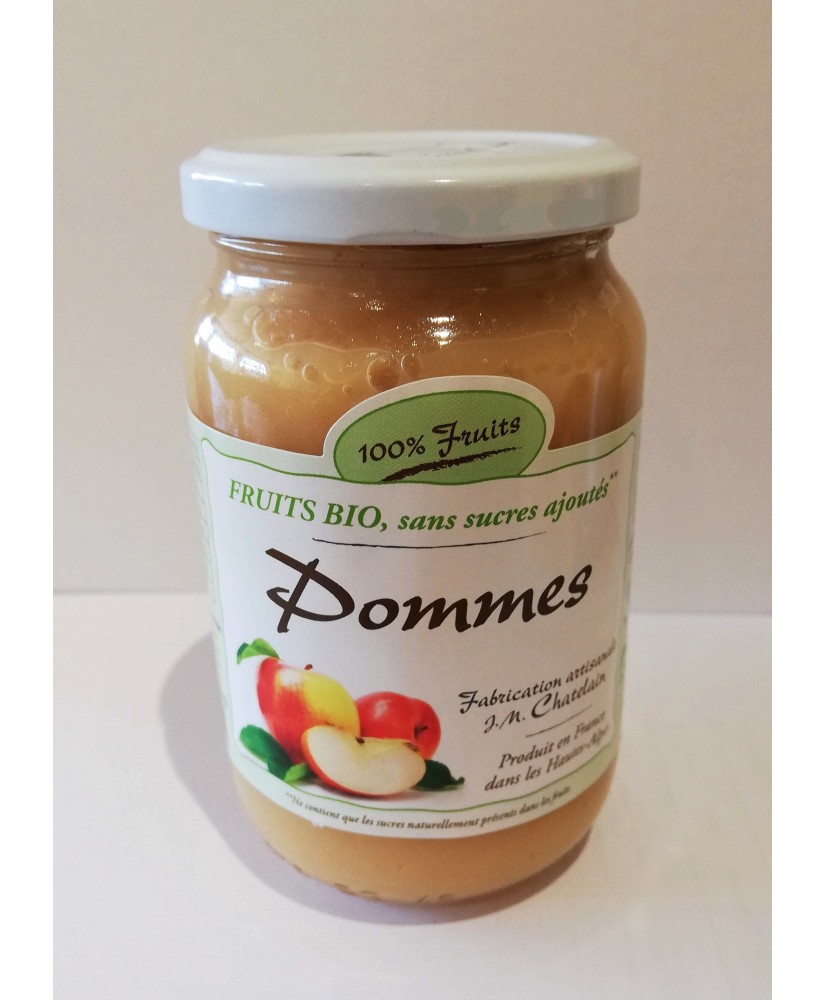 100% Fruits BIO Pommes 360g