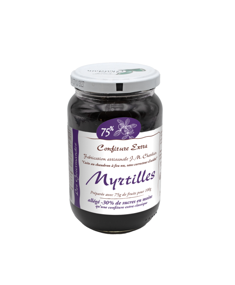 Confiture Allégée Myrtilles 390g