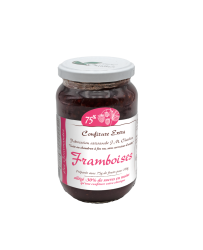 Confiture Allégée Framboises 390g