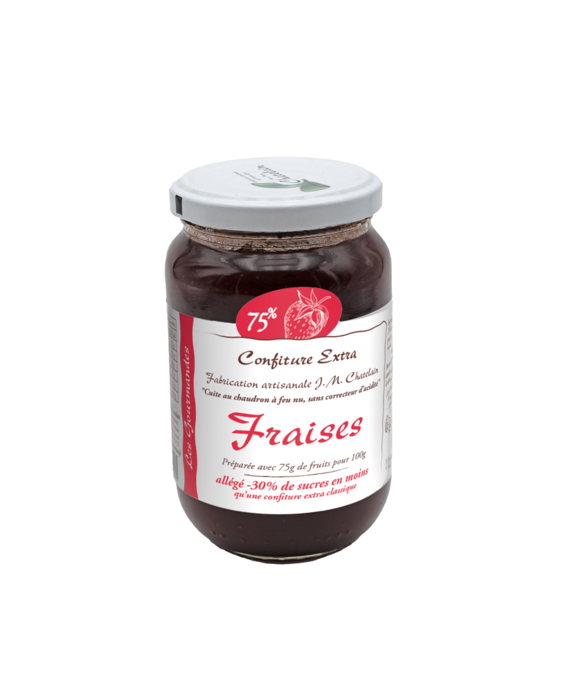 Confiture Allégée Fraises 390g