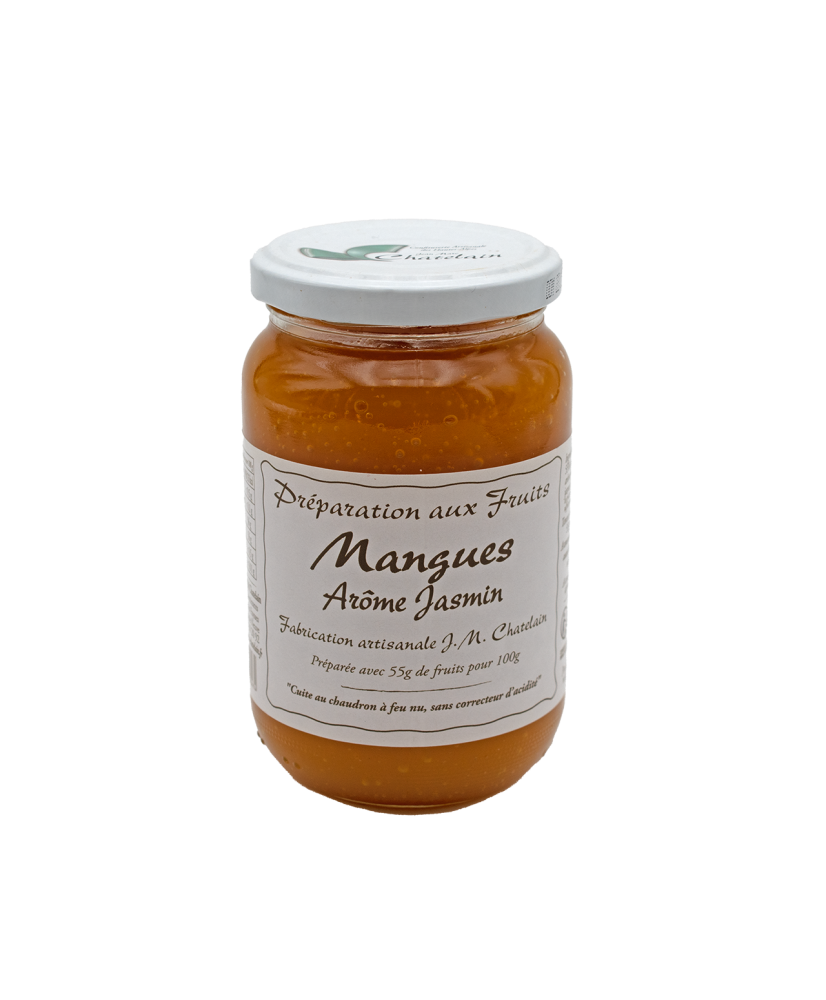 Confiture Mangues / Jasmin 420g Confiture Mangues / Jasmin 420g