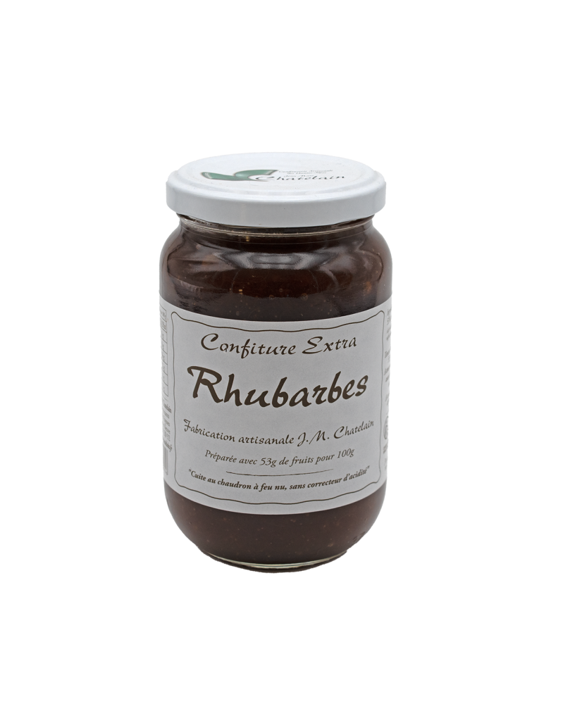 Confiture Rhubarbes 420g Confiture Rhubarbes 420g