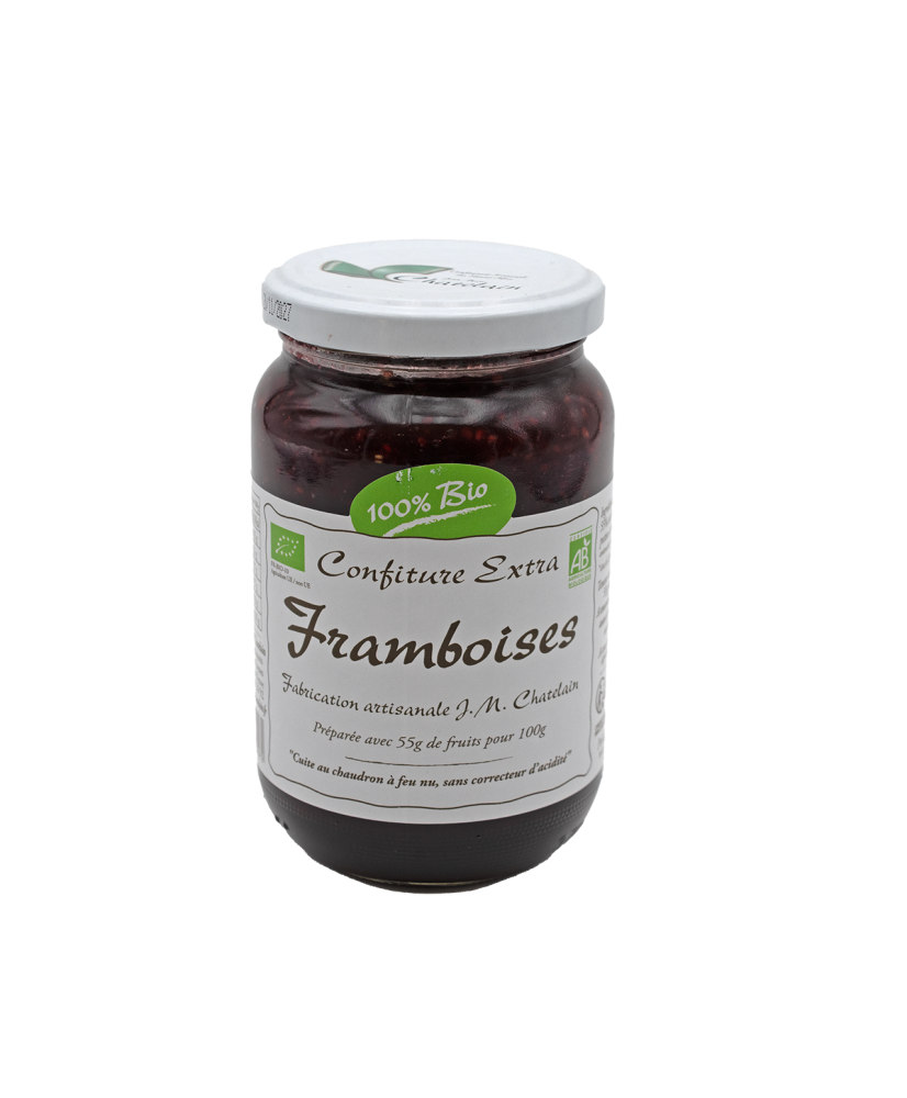 Confitures Framboises BIO 420g Confitures Framboises BIO 420g