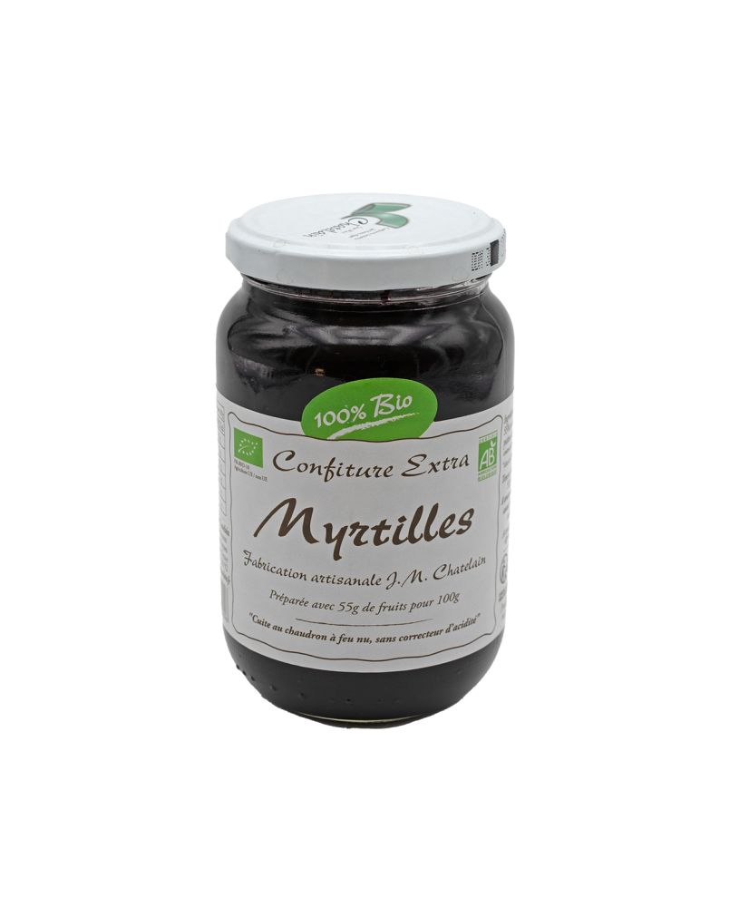 Confitures Myrtilles BIO 420g Confitures Myrtilles BIO 420g