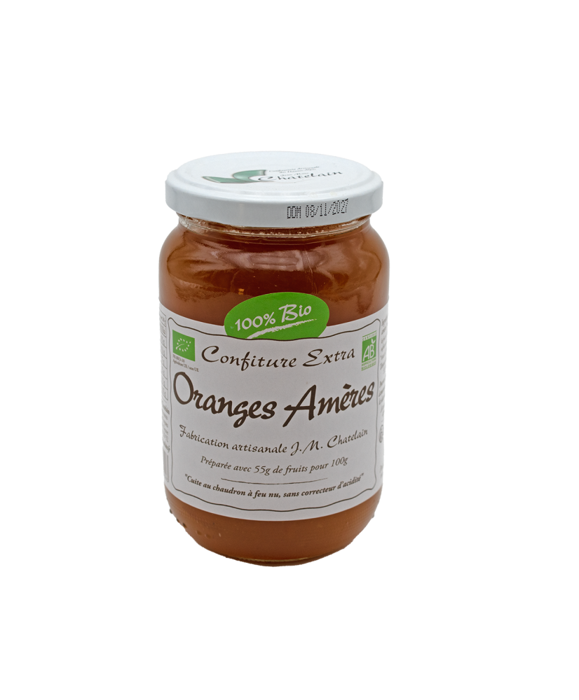 Confitures Oranges Amères BIO 420g Confitures Oranges Amères BIO 420g