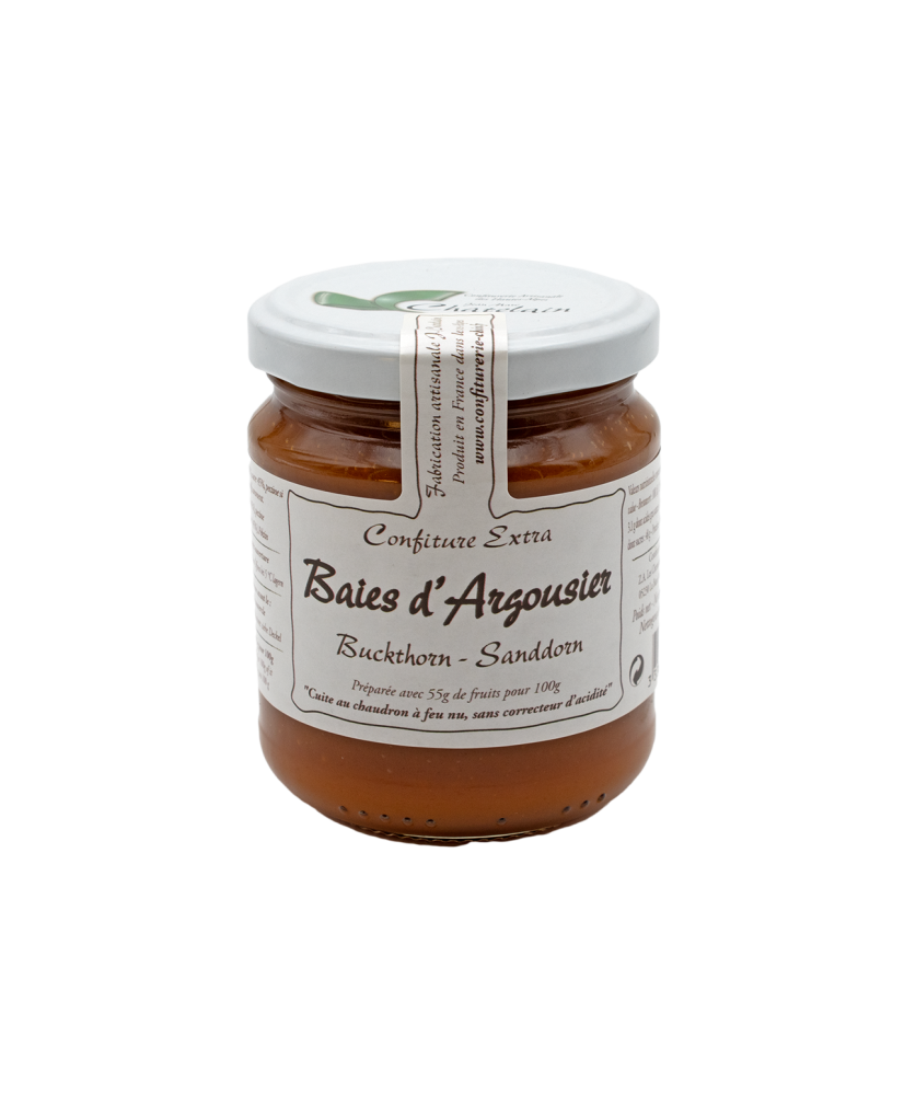 Confiture Baies d'argousier 250g Confiture Baies d'argousier 250g