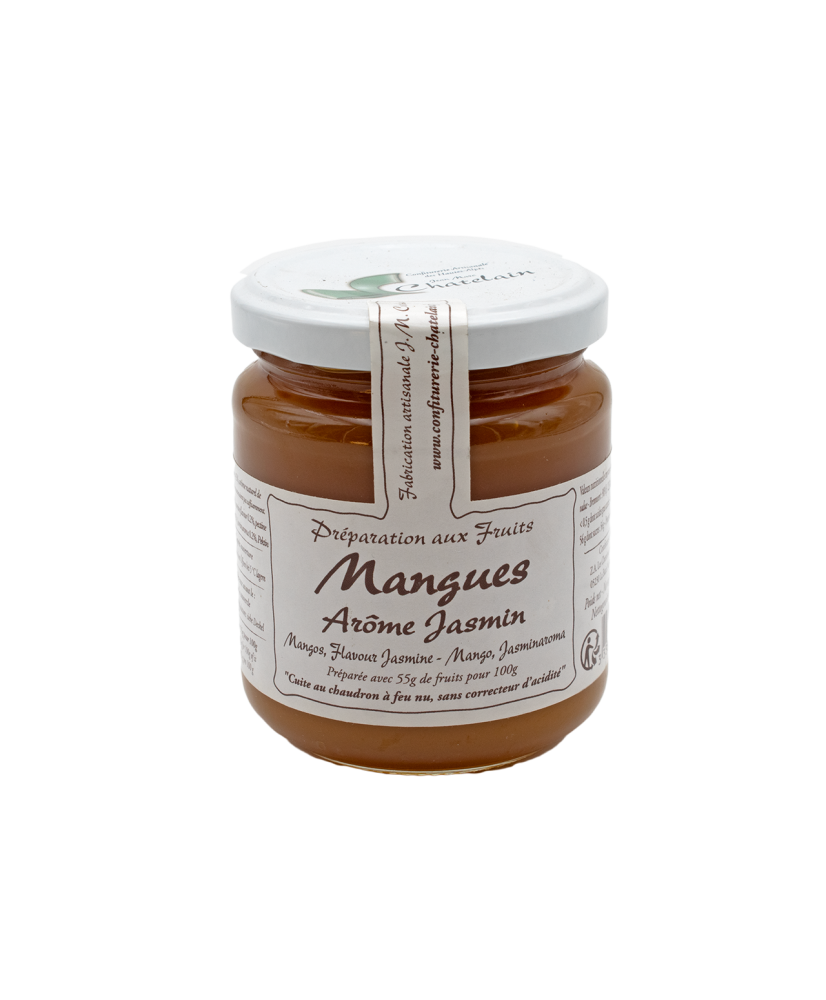 Confiture Mangues / Jasmin 250g Confiture Mangues / Jasmin 250g