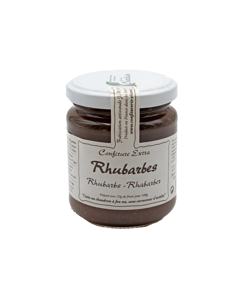 Confiture Rhubarbes 250g Confiture Rhubarbes 250g