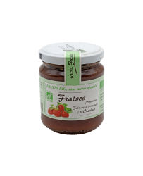 100% Fruits BIO Fraises 200g