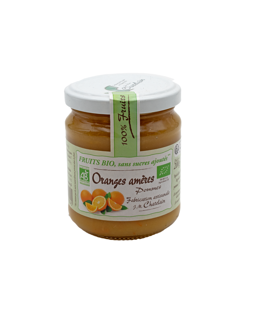 100% Fruits BIO Oranges Amères 200g 100% Fruits BIO Oranges Amères 200g