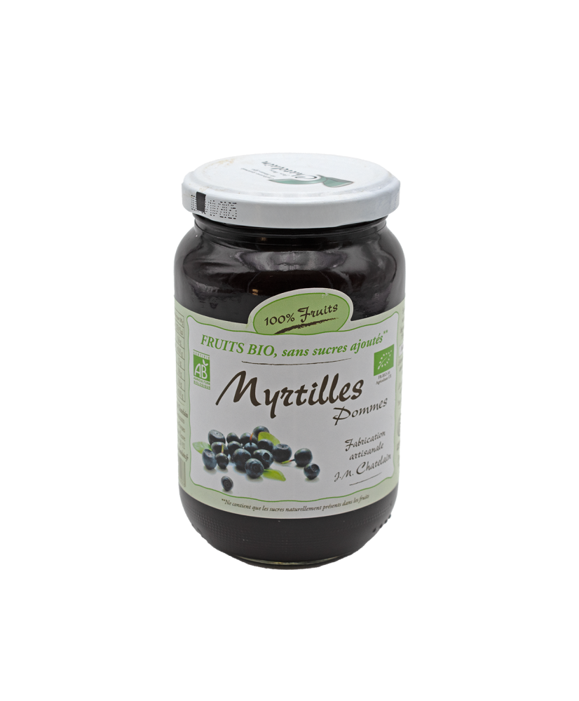 100% Fruits BIO Myrtilles 360g