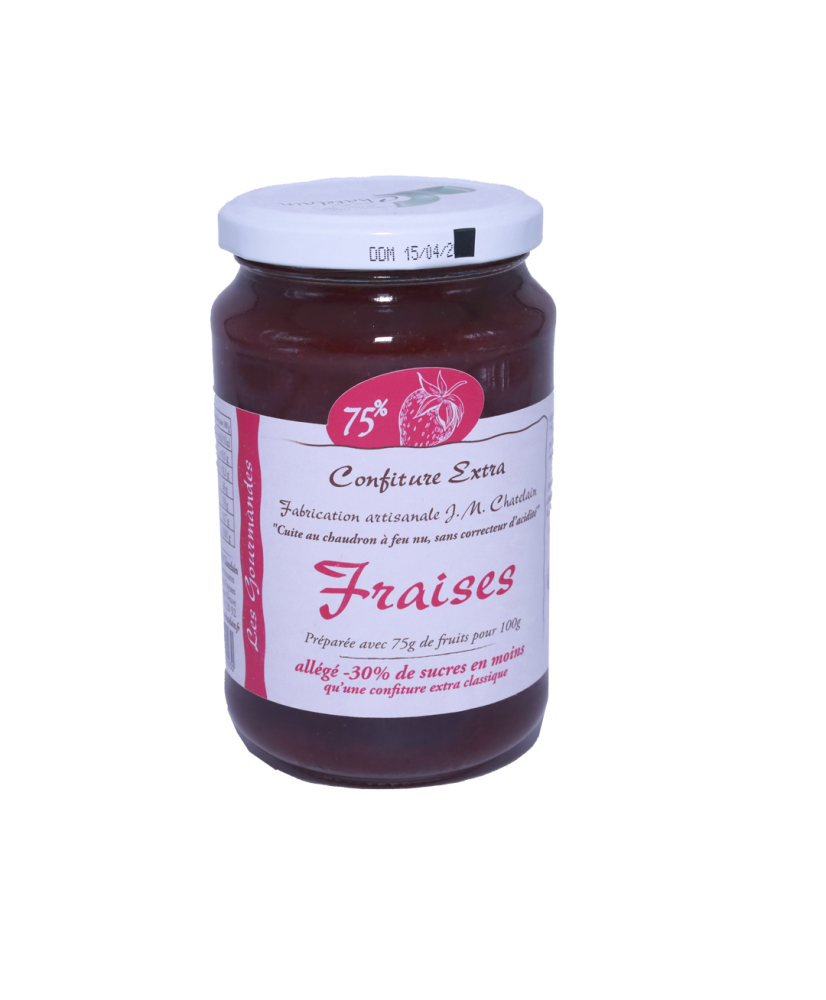 Confiture Fraises Allégée 390g
