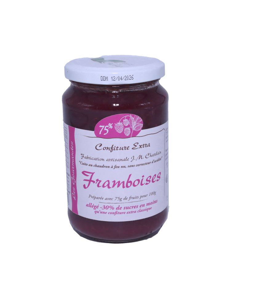 Confiture Framboises Allégée 390g Confiture Framboises Allégée 390g