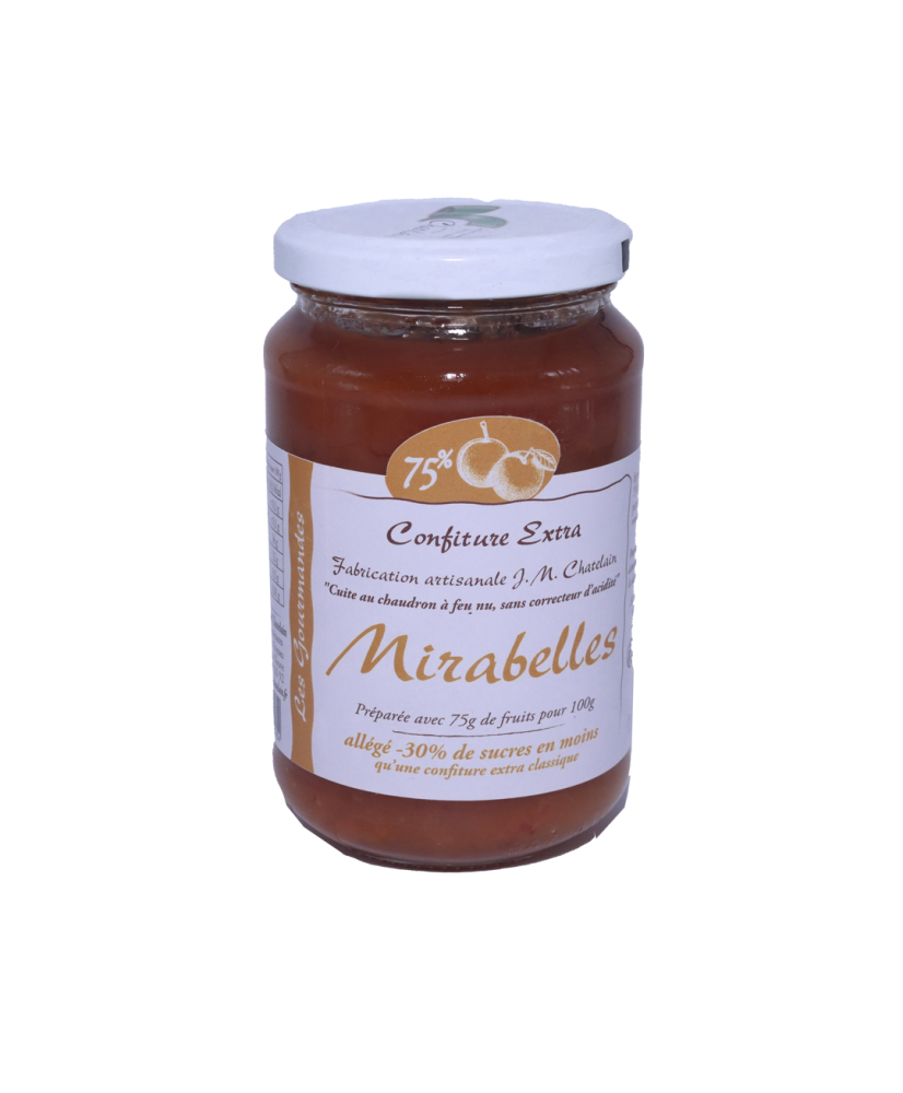 Confiture Mirabelles Allégée 390g