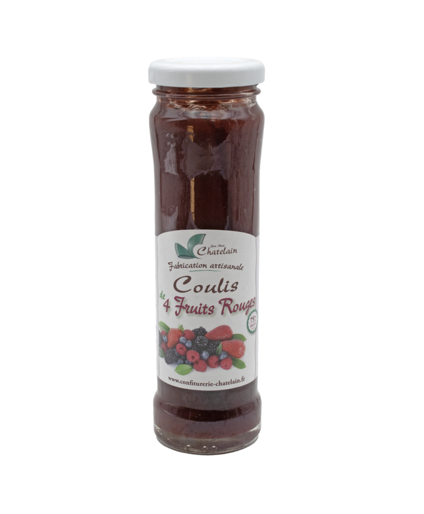 Coulis Tradition 4 Fruits Rouges