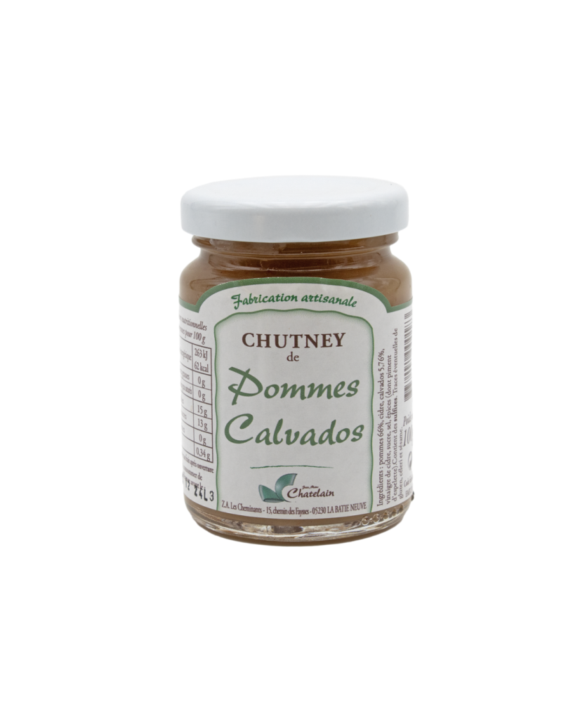 Chutneys Pommes Calvados Chutneys Pommes Calvados